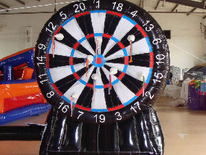 inflatable dart games rental